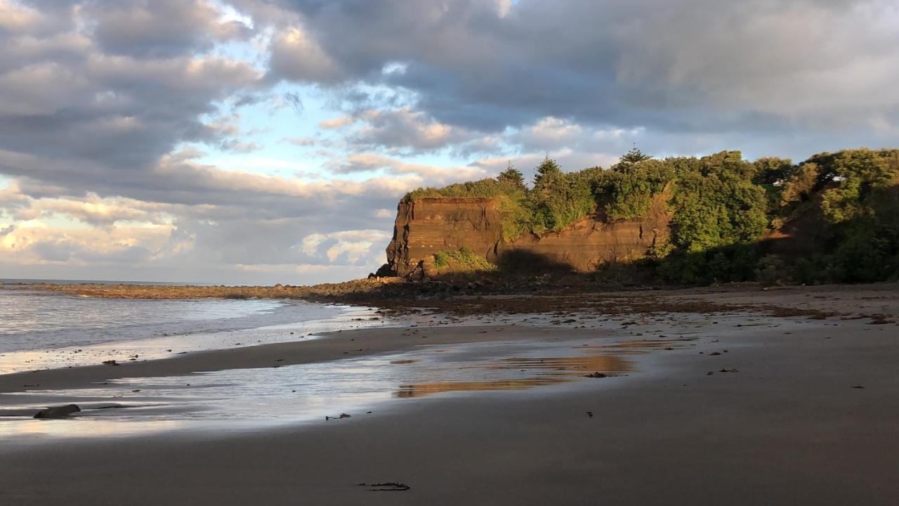 @Taradise-Opunake - Eco-Friendly Coastal Hideaway ภายนอก รูปภาพ